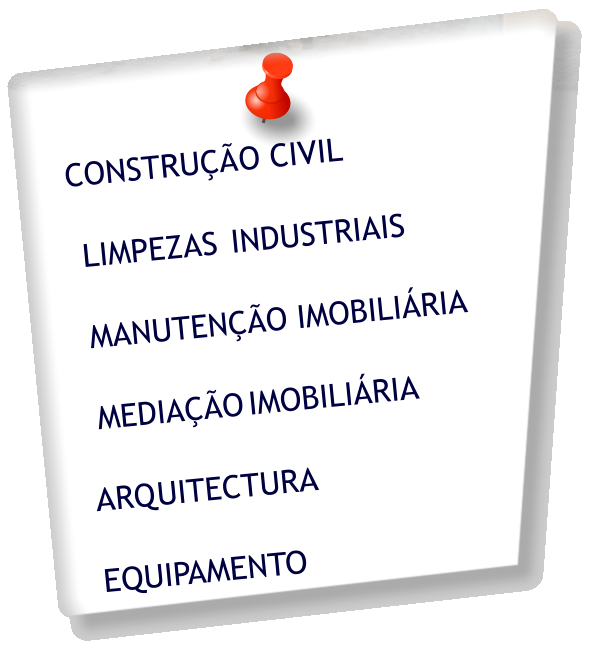 CONSTRU O CIVIL  LIMPEZAS  INDUSTRIAIS  MANUTENO IMOBILIRIA  MEDIAO IMOBILIRIA ARQ UITECTURA EQUIPAMENTO